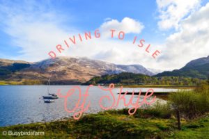 Driving to Isle of Skye