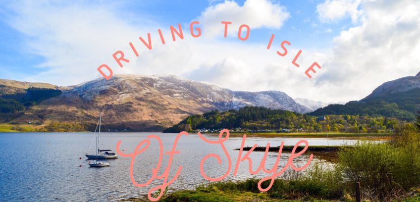 Driving to Isle of Skye